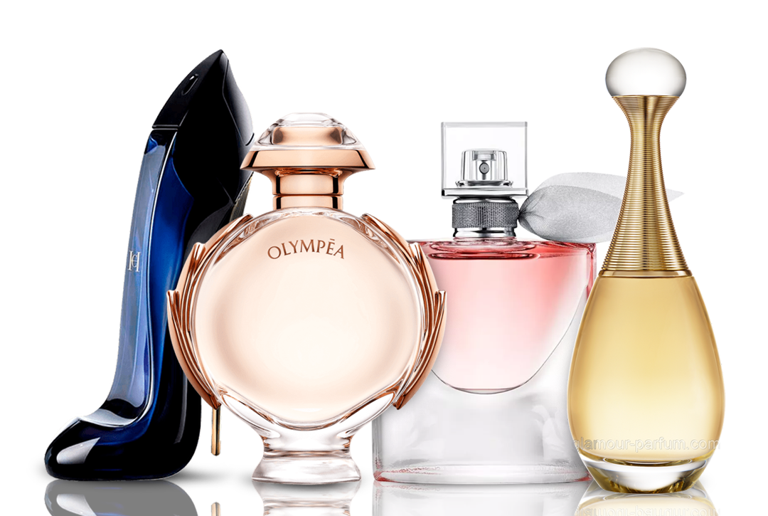 Set de 4 perfumes | Good Girl + Olympea + La Vie Est Belle + J’adore 100 ml